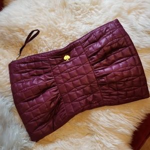 💢❣Ivory Nylon Puffer Clutch Bag❣💢